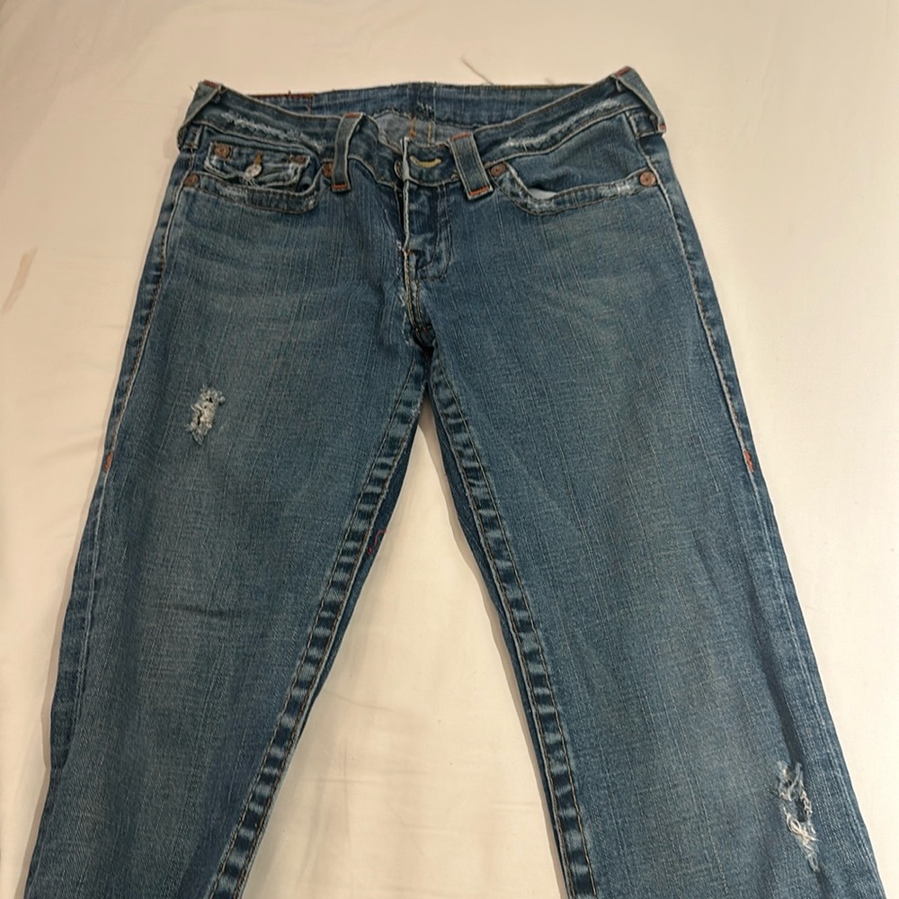 True religion blue jeans